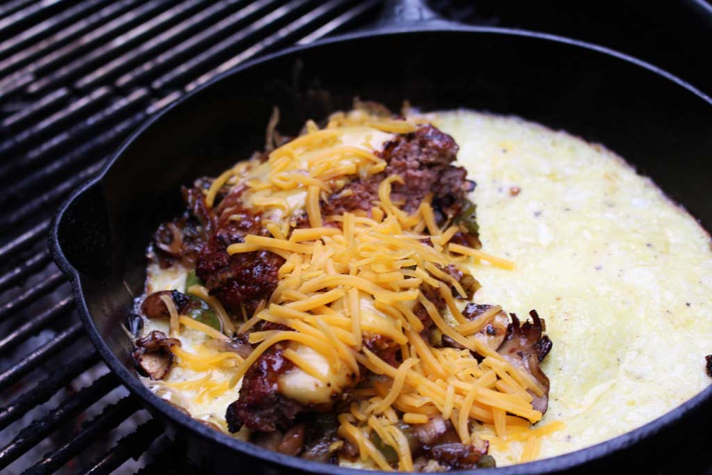 Hamburger Omelet